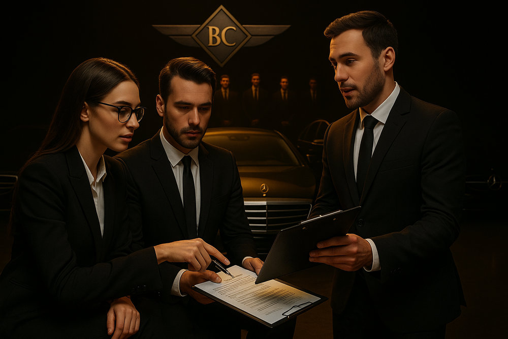 Информация для клиентов Businesscars.by